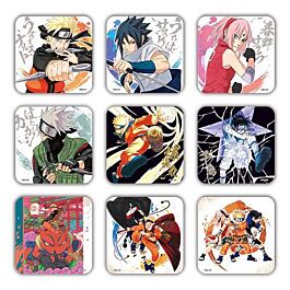 Aitai☆Kuji Naruto Shonen Jump 50th Exhibit Goods Art Coasters