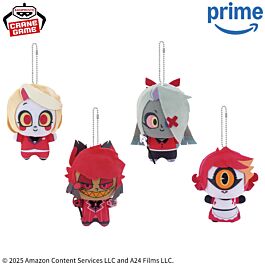 Ichiban Kuji Hazbin Hotel - D Prize Kiraraizu Mascots Complete Set of 4