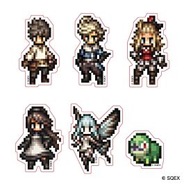 Aitai☆Kuji Bravely Default 10th Anniversary Exhibition Goods