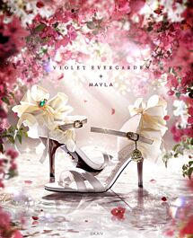 Aitai☆Kuji Violet Evergarden MAYLA Collaboration ICONIQUE SHOES