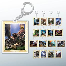 Aitai☆Kuji Monster Hunter 20th Anniversary Grand Exhibition Acrylic ...
