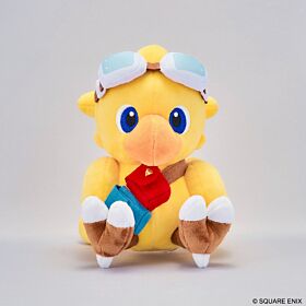 Final Fantasy Square Enix Plush Chocobo Picture Book Chocobo and The Flying Ship Ver.
