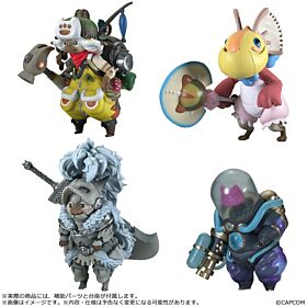 Monster Hunter CAPCOM Figure Builder Standard Model Plus Palico Collection Vol. 1 SET