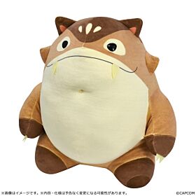 Monster Hunter Wilds CAPCOM Mochi Hug Plush Cask Bomb (Wudwud)