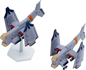 Rebuild of Evangelion StudioSYUTO Plastic Model Kit SYUTO Tiny Scale 1/350 Evangelion: New Theatrical Edition UNAF Close Air Support VTOL Aircraft YAGR-3B