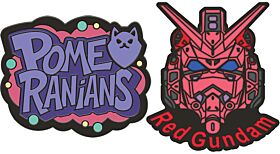 Mobile Suit Gundam GQuuuuuuX Movic Team Pin Badge