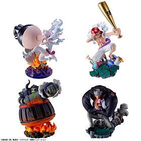 One Piece Megahouse Petitrama Series Mini Figurine Logbox Re Birth Egghead Arc Part 2 SET