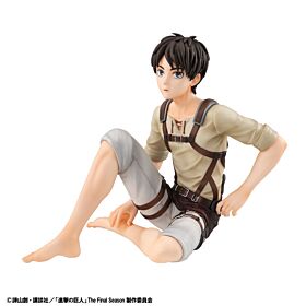 Attack on Titan Shingeki No Kyojin Megahouse Tenohira Figurine Eren