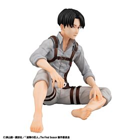 Attack on Titan Shingeki No Kyojin Megahouse Tenohira Figurine Captain Levi