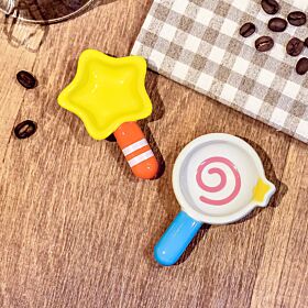 Kirby Cafe Winter 2026 Collection Small Plate with Handle