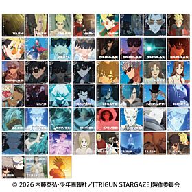 TRIGUN STARGAZE Ensky Square Clear Card SET