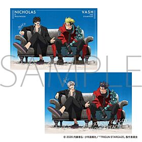 TRIGUN STARGAZE Movic Clear Poster Set Finale Ver.