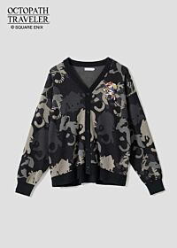 Bravely Default/Octopath Traveler x Graniph Octopath Traveler Cardigan Rare Monster