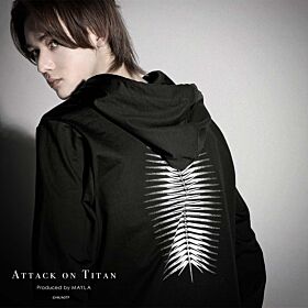 Attack on Titan MAYLA SHUBI PAKER Spine Hoodie