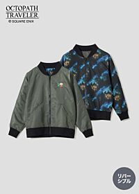 Bravely Default/Octopath Traveler x Graniph Octopath Traveler Reversible Blouson Jacket Octopuff Traveler