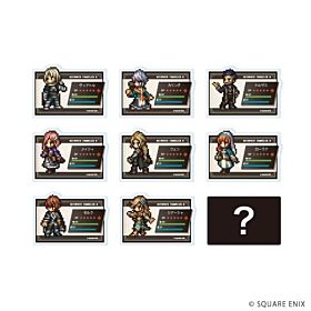 Octopath Traveler 0 eeo Store Official Illustration Plate Acrylic Badge SET