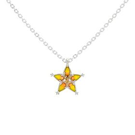 Kingdom Hearts U Treasure Sterling Silver Terra Wayfinder Star Necklace