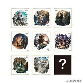 Octopath Traveler 0 eeo Store Official Illustration Mini Illustration Board BLIND PACK