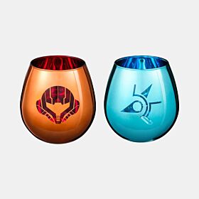 Metroid Nintendo Store Glass Set