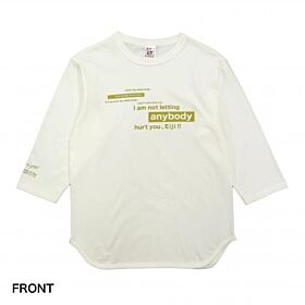 BANANA FISH Noitamina Apparel 3/4 Length T-Shirt Ash Lynx Quote