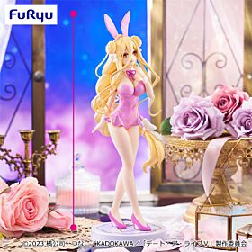 Date A Live V FuRyu BiCute Bunnies Figurine Hoshimiya Mutsumi Pink ver.
