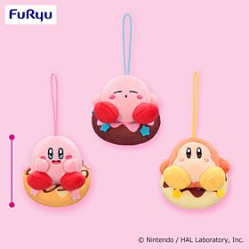 Kirby FuRyu Donut Plush Mascot