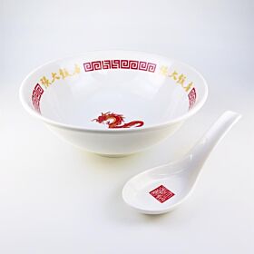 BANANA FISH Noitamina Apparel Bowl and Ladle Set Chang Dai Restaurant Edition