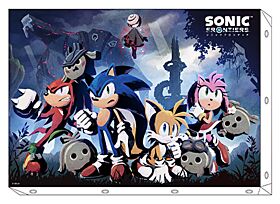 Sonic Frontiers SEGA Kuji INDIVIDUAL PRIZE Canvas Art