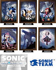 Sonic Frontiers SEGA Kuji INDIVIDUAL PRIZE Acrylic Stands BLIND PACKS