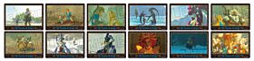 The Legend of Zelda Movic Animate Fair Aurora Art Collection Breath of the Wild SET