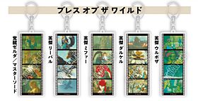 The Legend of Zelda Movic Animate Fair Film Style Memorial Keychain Breath of the Wild