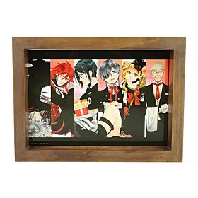 Kuroshitsuji Exhibition Goods Framed Acrylic Art Rich Black Ver. #2