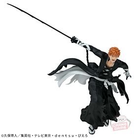 Bleach: Thousand-Year Blood War Banpresto Prize Item VIBRATION STARS Figurine Kurosaki Ichigo Bankai Ver.