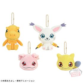 Digimon Adventure Banpresto Prize Item Plush Keychain Vol. 1