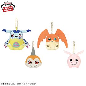 Digimon Adventure Banpresto Prize Item Plush Keychain Vol. 2