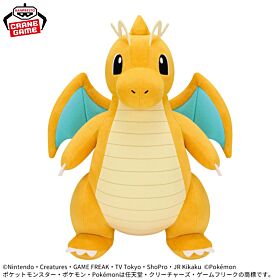 Pokemon Banpresto Prize Item Meccha Mofugutto Plush Dragonite