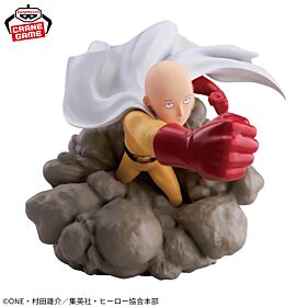 One Punch Man Banpresto Prize Item Diorama Figurine Saitama