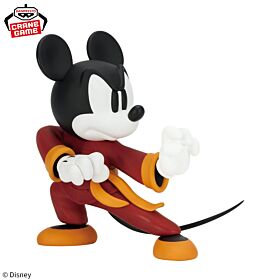 Disney Banpresto Prize Item Collection Figurine Mickey Mouse -Kung Fu- Tiger Pose Ver