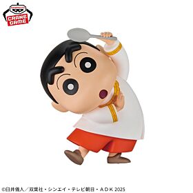 Crayon Shin-chan Banpresto Prize Item The Spicy Kasukabe Dancers in India Movie Big SOFVIMATES Figurine Shin-chan