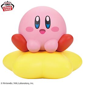 Kirby Banpresto Prize Item SOFVIMATES Figurine Kirby Warp Star ver.