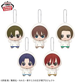 Prince of Tennis Banpresto Prize Item Chibi Gurumi Plush Mascot White Winter Style vol.2