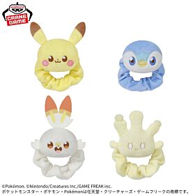 Pokemon Banpresto Prize Item Plush Band Pikachu/Piplup/Scorbunny/Milcery