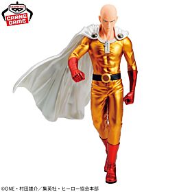 One Punch Man Banpresto Prize Item Grandista Figurine SAITAMA METALLIC ver.