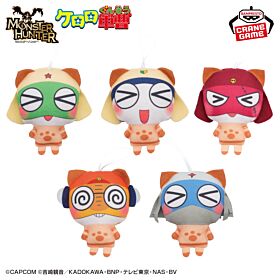 Monster Hunter Banpresto Prize Item x Sgt. Frog Plush Mascot Vol. 1