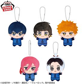 Blue Lock Banpresto Prize Item Chibi Gurumi Plush Mascot Vol.1 Rerelease
