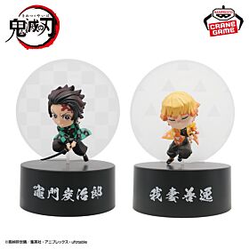 Kimetsu No Yaiba Banpresto Prize Item Lamp Figurine Kamado Tanjiro / Agatsuma Zenitsu
