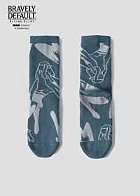 Bravely Default/Octopath Traveler x Graniph Bravely Default Mid Length Socks The Fairy's Invitation