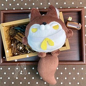 Fanmade Works Love and Deepspace MianMian MiTaoPai Valko Wolf 15cm Plush Mascot