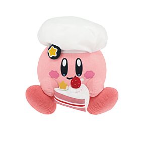 Ichiban Kuji Kirby Cafe PETIT Kuji INDIVIDUAL PRIZE Plush Kirby Cake