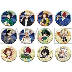 Boku No Hero Academia Movic Can Badge Otsukimi Ver. SET